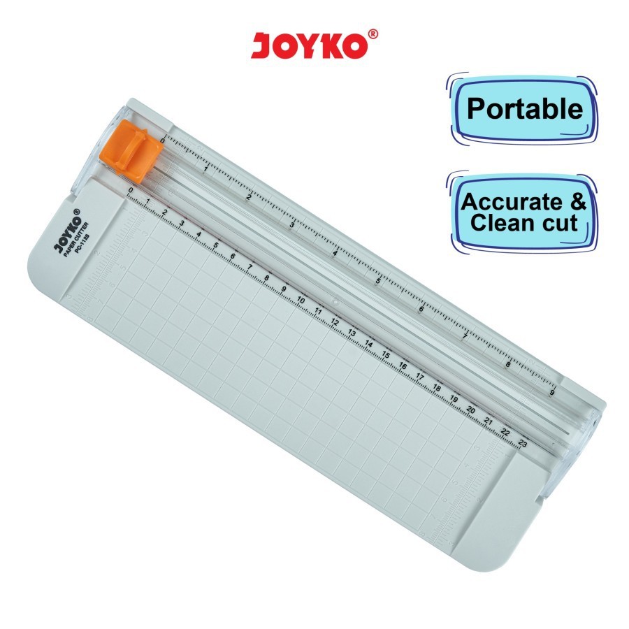 

Joyko Paper Cutter A5 / Pemotong Kertas A5 (PC-1128) ORIGINAL