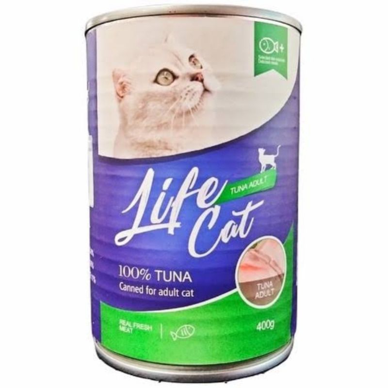 400GR LIFE CAT KALENG CHICKEN AND SALMON ADULT/LIFE CAT KALENG TUNA KITTEN/LIFE CAT KALENG SALMON KI