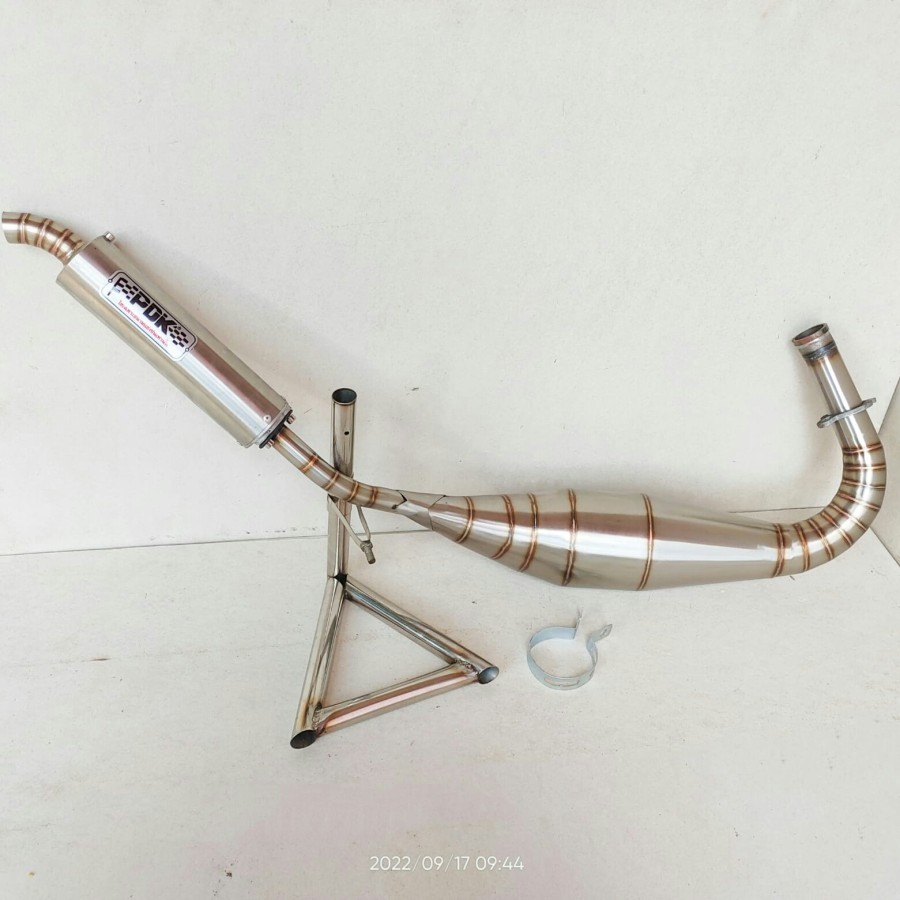 knalpot kolong pdk repsol RX-KING Stenlis