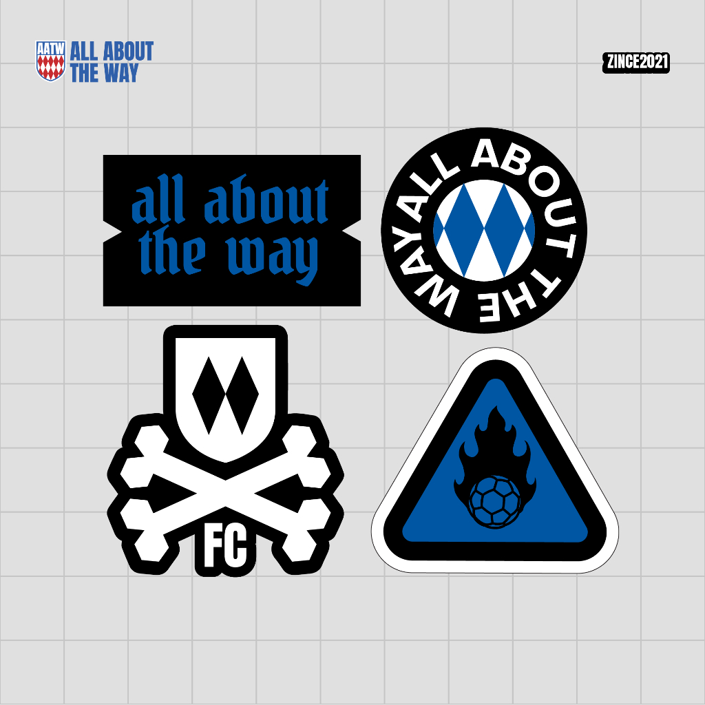 

AATW Sticker Stiker Pack Series AT211