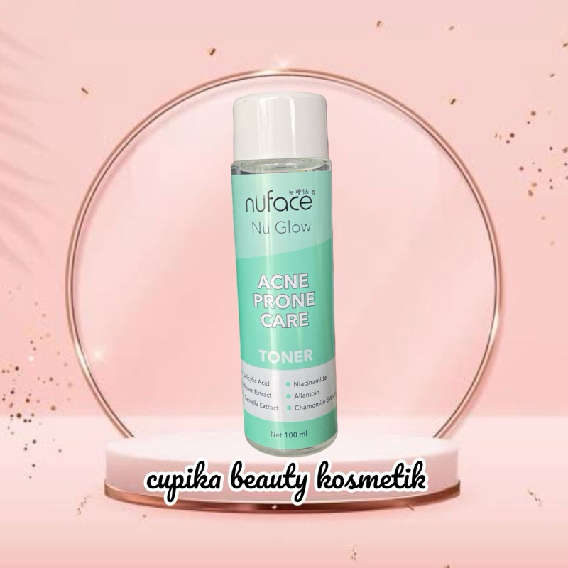 un,pz - NUFACE NUGLOW ACNE PRONE CARE TONER 100 ML - TONER WAJAH BERJERAWAT