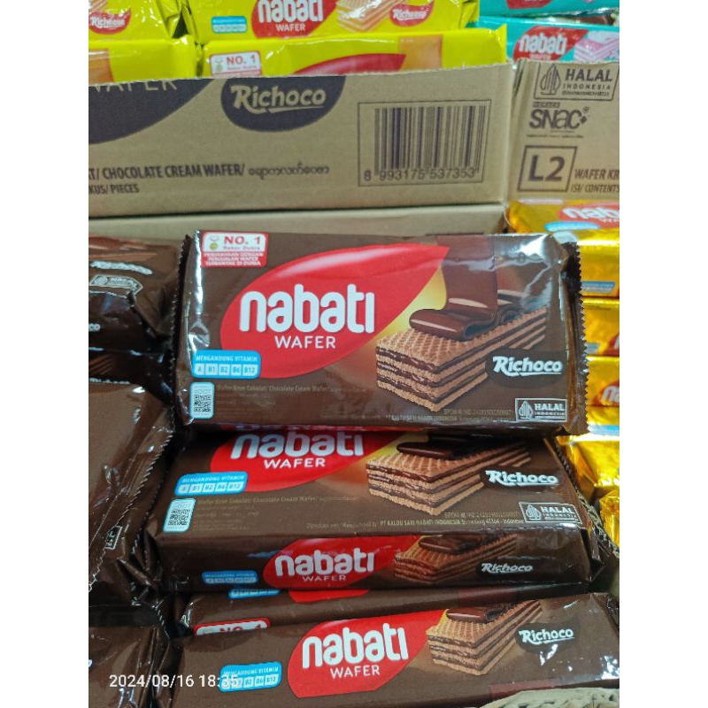 

nabati wafer 125gr