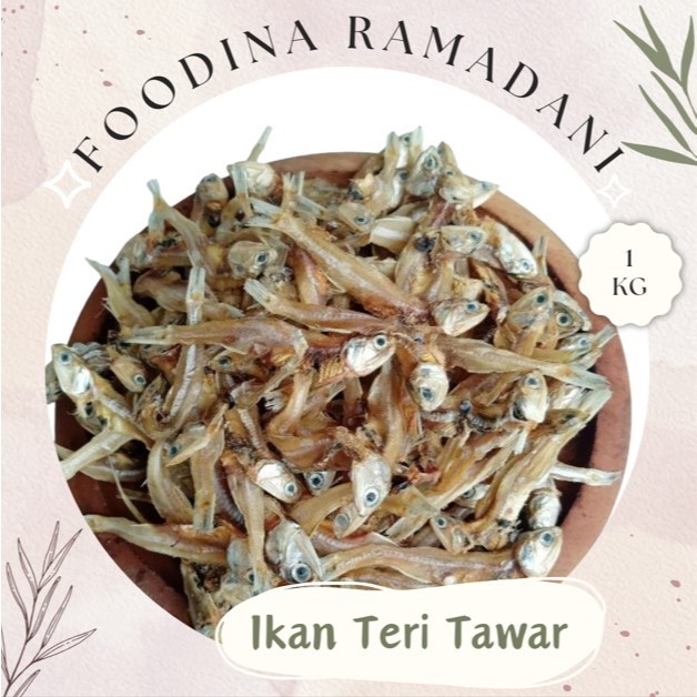 

IKAN TERI Kering Tawar - Dried Shrimp [ Berat 1.000gr ] Harga Per KG