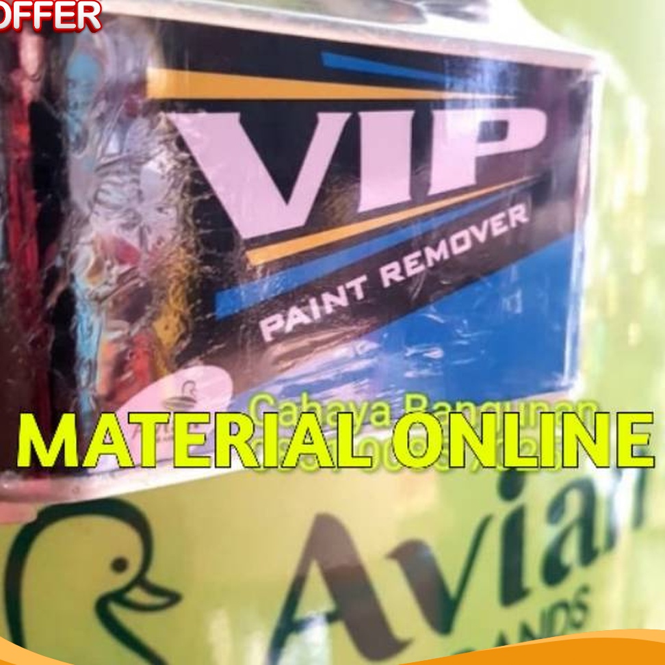 

UNIK VIP Paint Remover Perontok Pengelupas Penghapus Pembersih Cat Kecil 25cc 25 cc Bkn Samurai Paint
