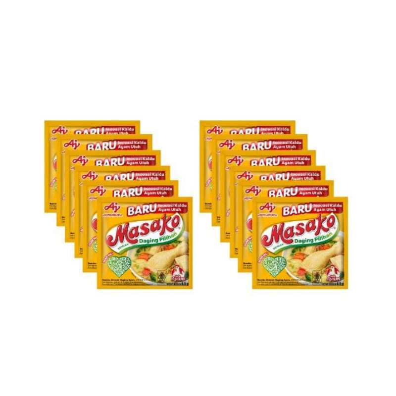 

Masako Sachet rasa ayam 1 renceng