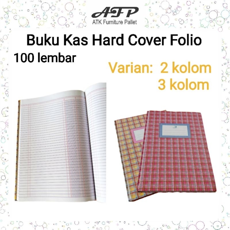 

Buku Kas Hard Cover Folio 2 3 Kolom 100 Lembar