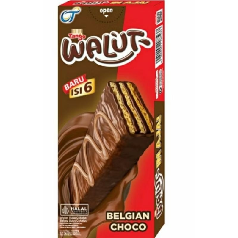 

Tango Walut Baru isi 6 Belgian Choco