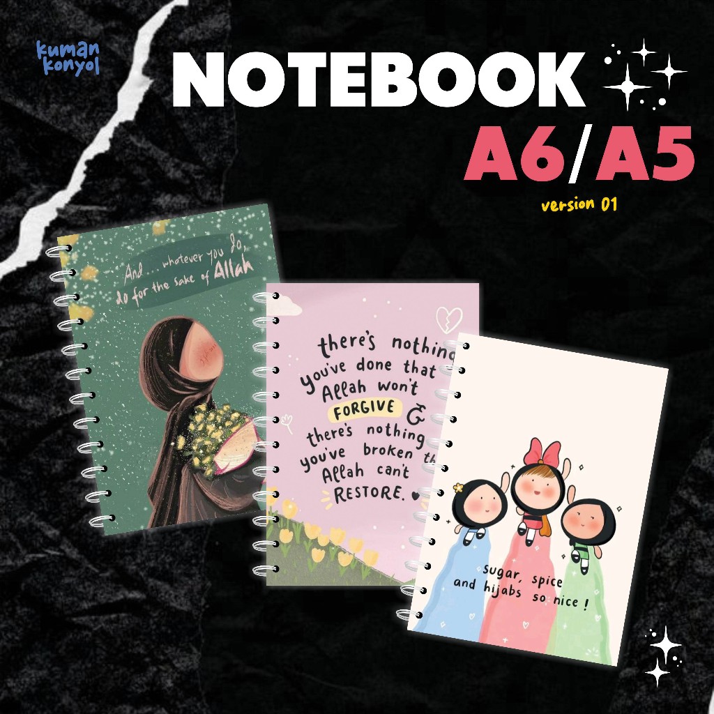 

NOTEBOOK ISLAMI ◼ BUKU NOTES ◼ POCKET BOOK ◼ A5 A6 ◼ BUKU TULIS ◼ NOTE BOOK ◼ BLOCK NOTE ◼ BUKU CATATAN