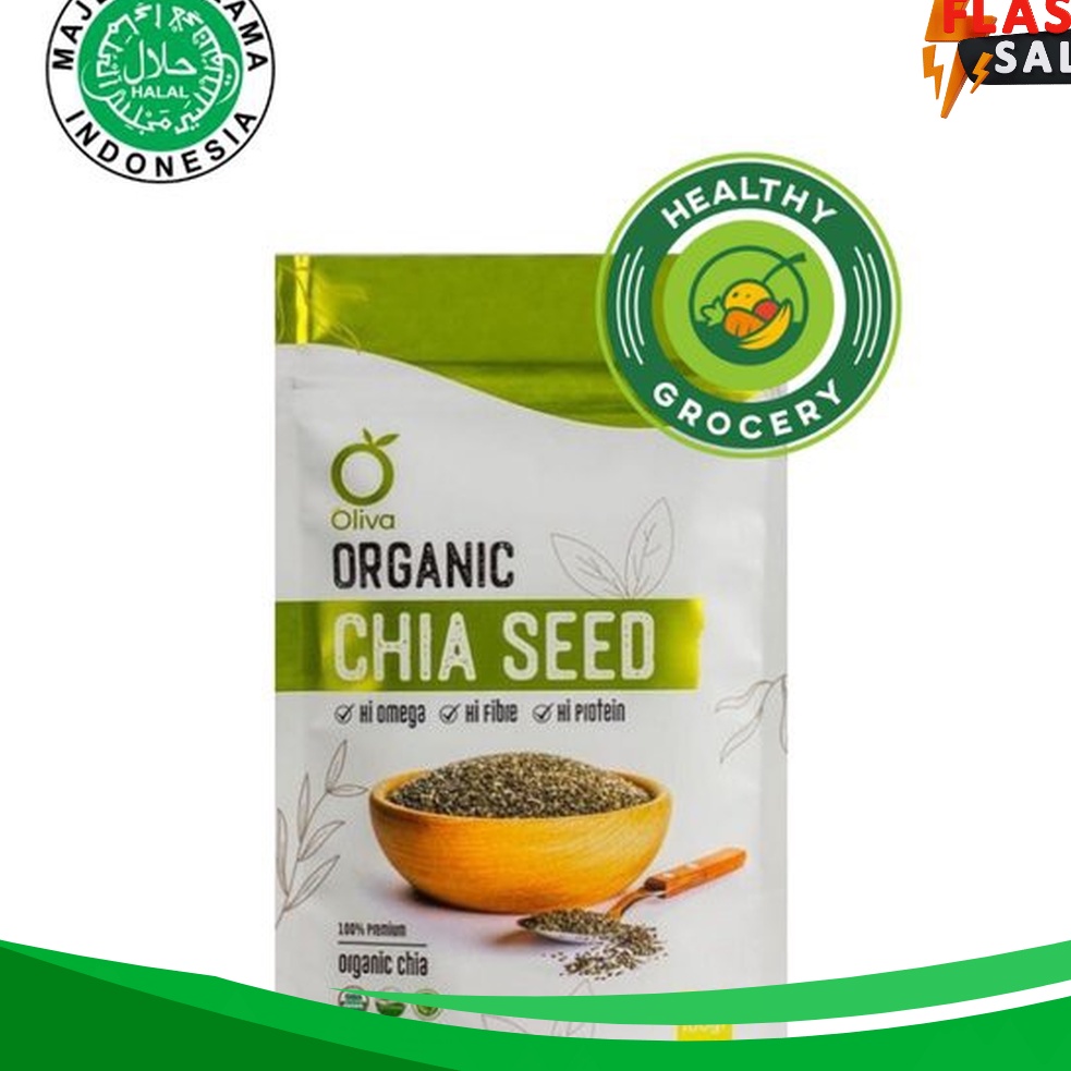 

SUPER Oliva Organic Chia Seed 1gr chiaseed organik