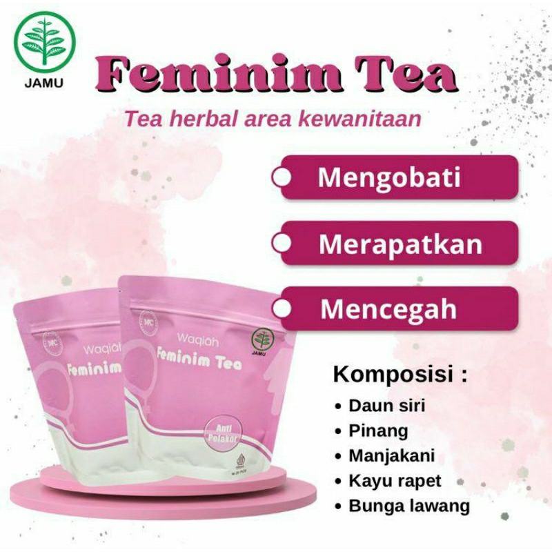 

TEH HERBAL 100% FEMINIM TEA TEH DAUN SIRIH MANJAKANI