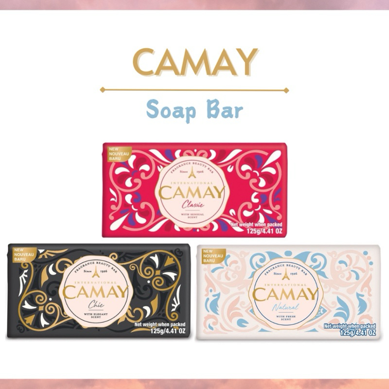 Camay Soap Bar 125gr/Sabun Batang