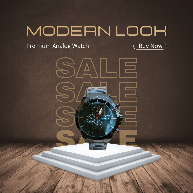 JAM TANGAN PRIA CHARLES DELON