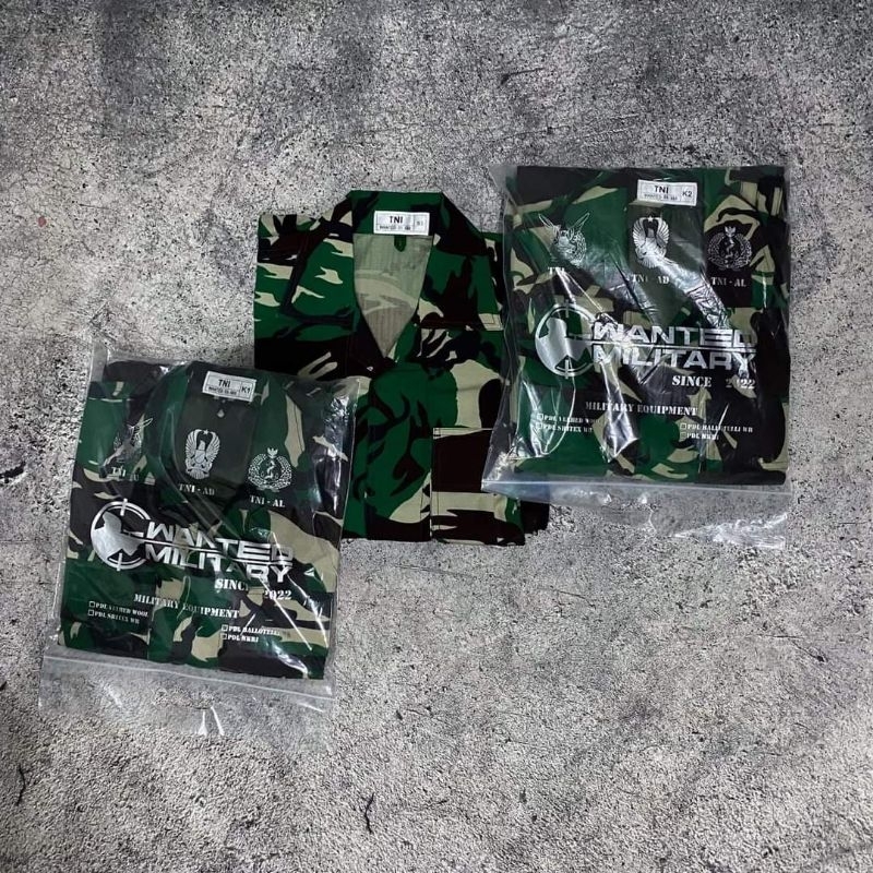 SETELAN BAJU : PDL TNI-AD PANCA PRIMA BEST SELLER