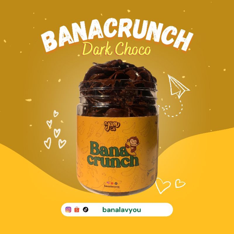 

Keripik Pisang Coklat Lumer - BANACRUNCH