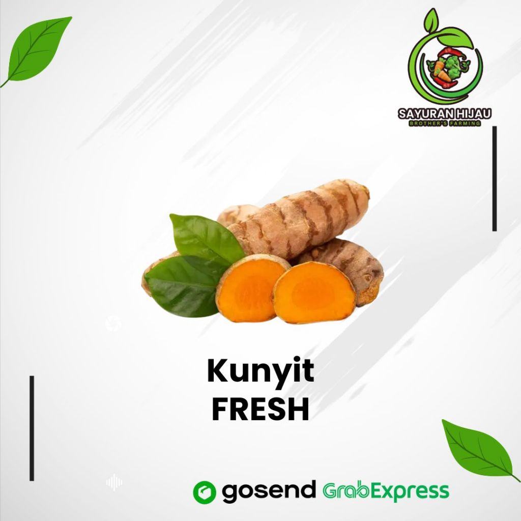 

Kunyit Segar Fresh Berkualitas 250gr
