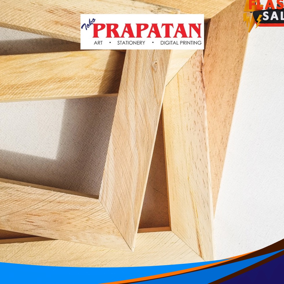 

HOT PROMO Spanram Kanvas 3x4cm Frame Kayu Kanvas Lukis Canvas Wooden Frame