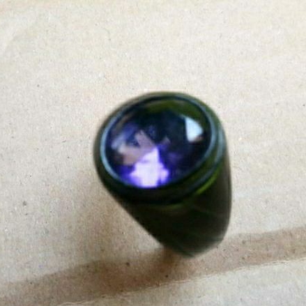 Cincin Batu Kecubung Diamond