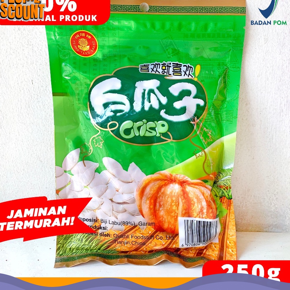 

PANAS KUACI PUTIH BIJI 25G LABU CRISPY HSIANG YANG BRAND