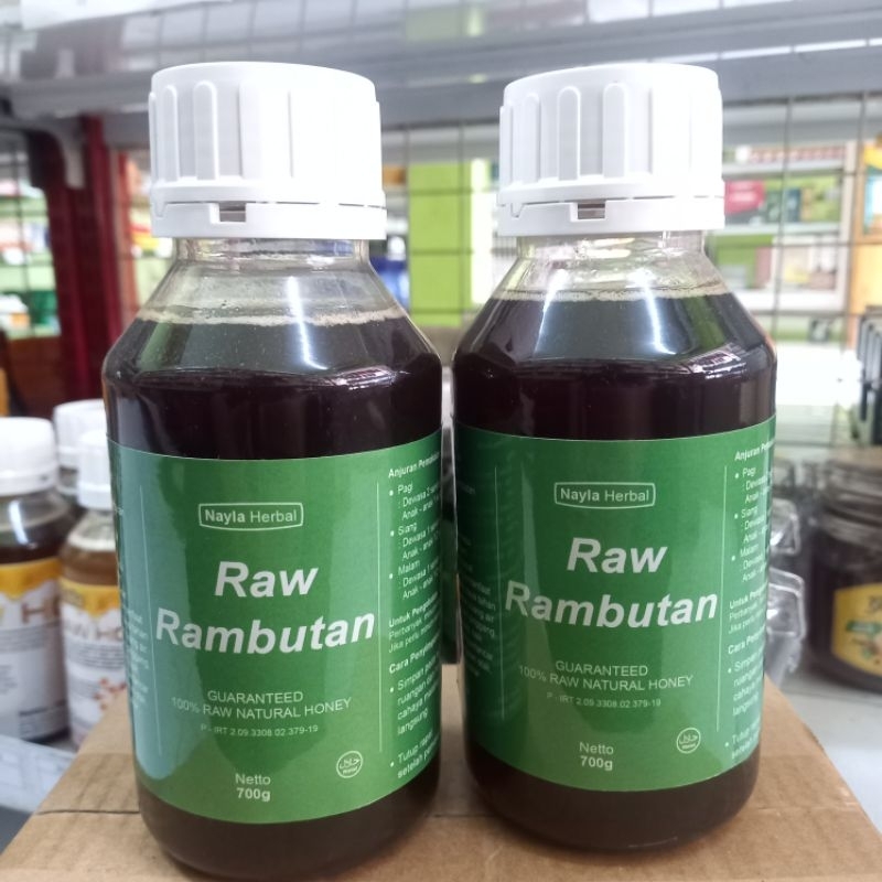 

Madu Murni RAW Rambutan 700gr / Dari nektar Bunga Rambutan (Alami tanpa bahan tambahan)