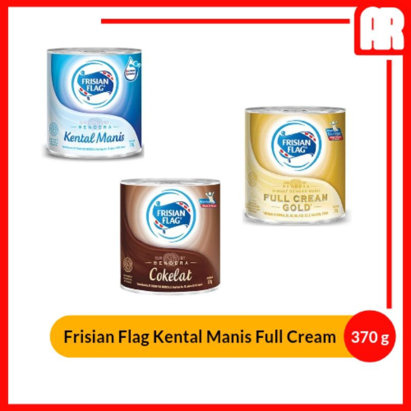 

Frisian Flag Krimer Kental Manis Full Cream 370g | AR Ostore