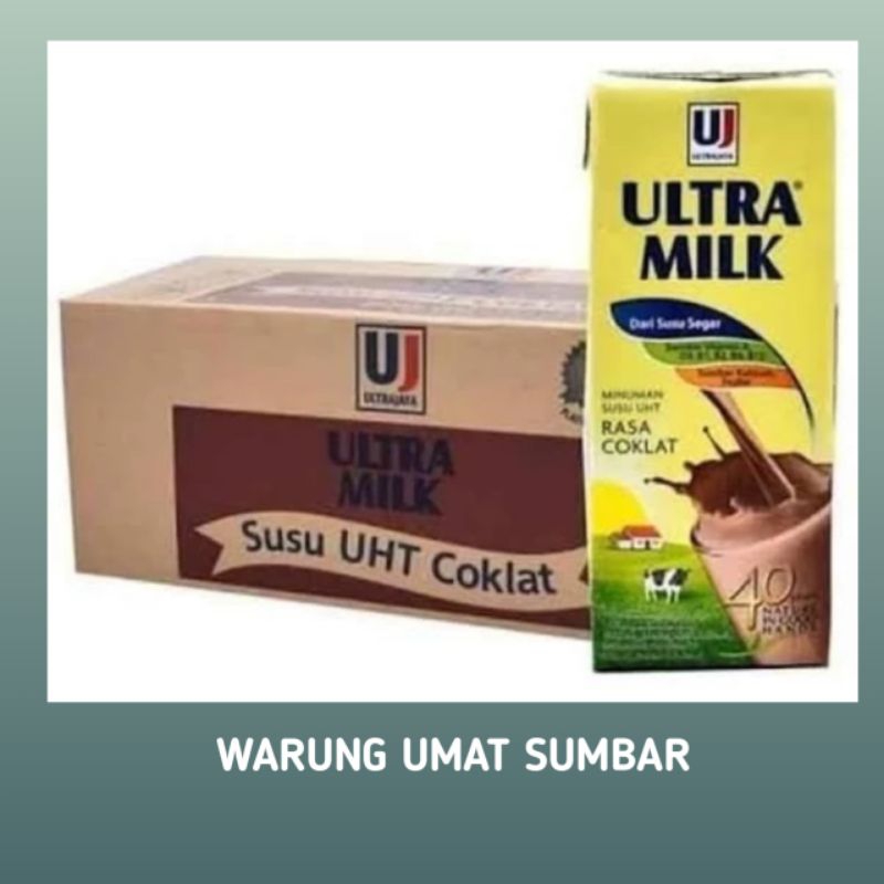 

Ultra Milk Rasa Cokelat 200ml x 24pcs