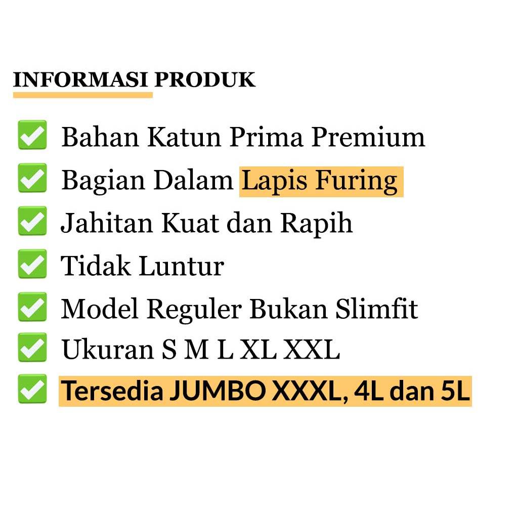 New Kemeja Batik Lapis Furing Lengan Panjang Pria Premium Standar & Jumbo Biru Denim Batik Ambari