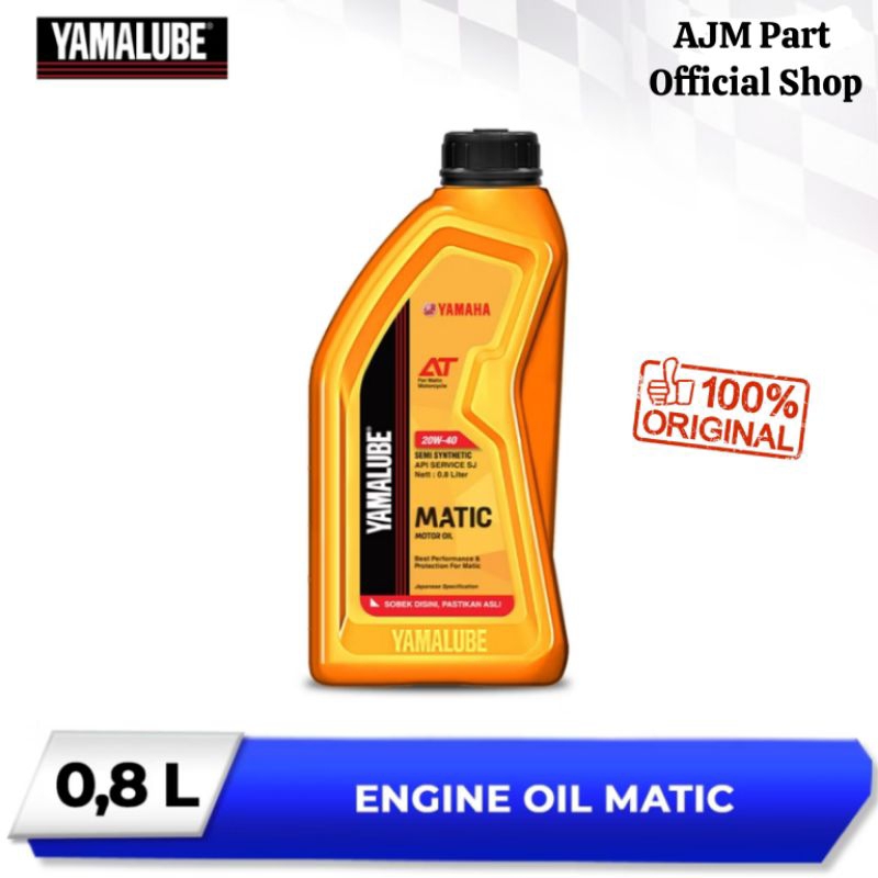 OLI YAMALUBE MATIC 800 ML, OLI MOTOR MATIC YAMAHA ORIGINAL