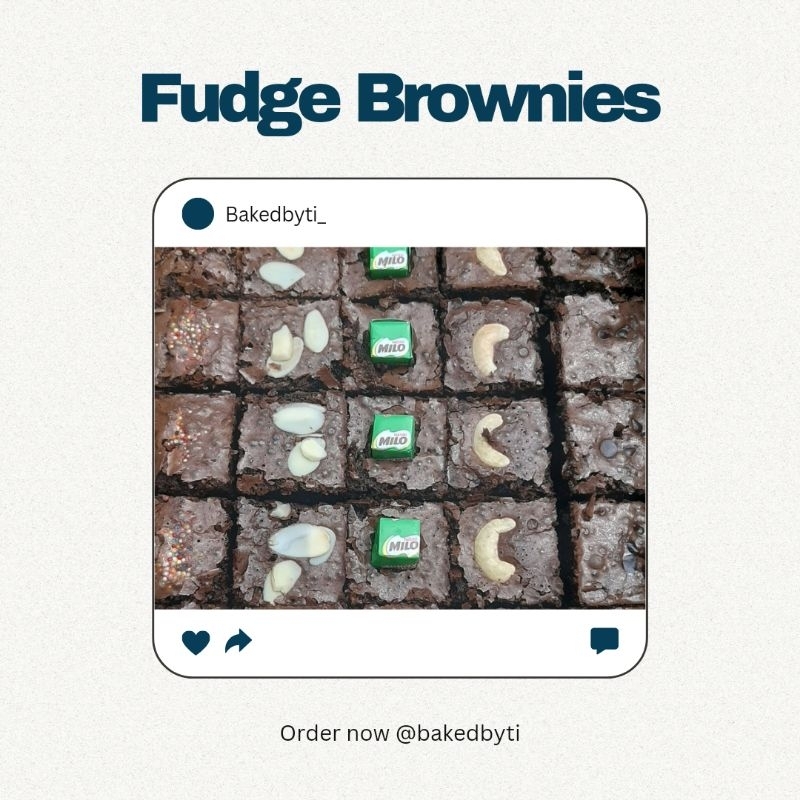 

Shinny Crust Fudge Brownies