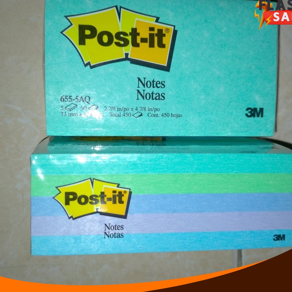 

KILAT POST IT 3M 655 WARNA PCS