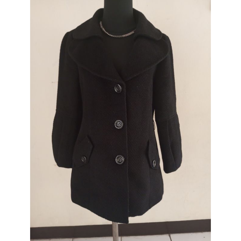 Jaket Wol Wanita-Preloved