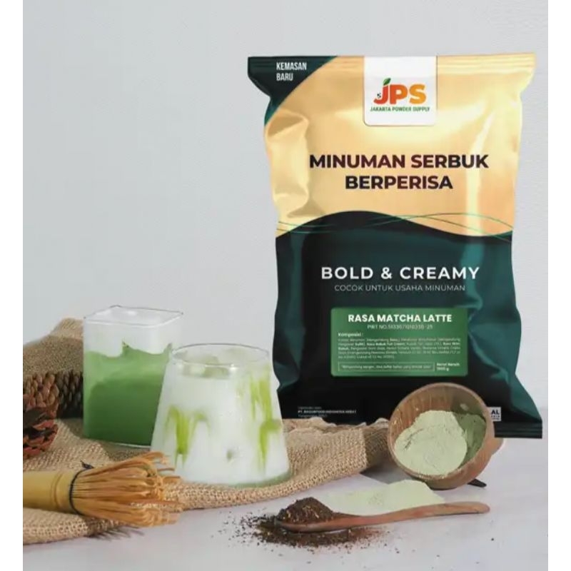 

JPS BUBUK MINUMAN matcha latte plain 1 kg di denpasar bali