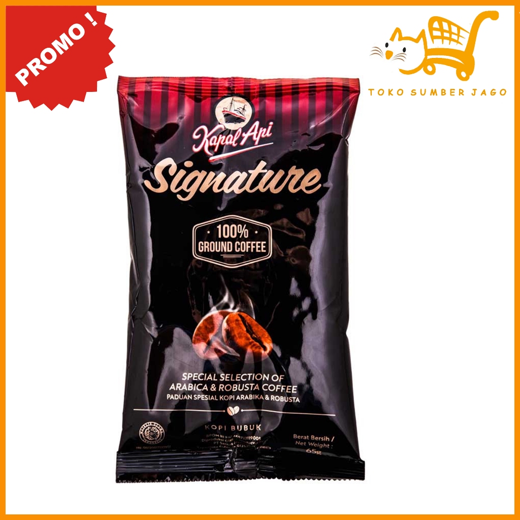 

Kapal Api Signature Arabica & Robusta Coffee 65gr