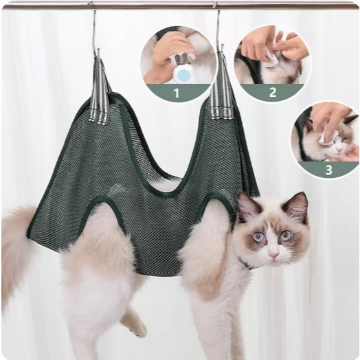 Pet Grooming Hammock Hewan Pet Hammock Hammock Kucing Pet Grooming Hammock Gantung Hewan Peliharaan 