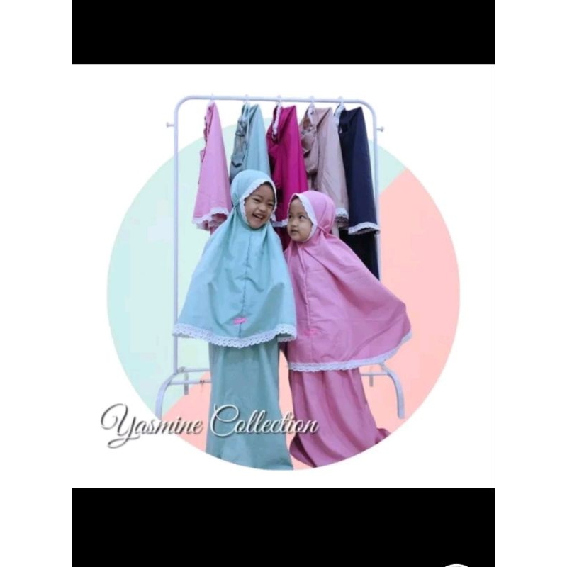 MUKENAH ANAK KATUN POLOS