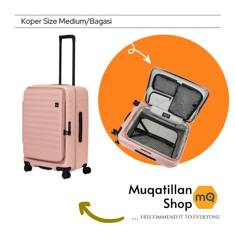 Koper Lojel Cubo 2 Hardcase Medium/25 inch Bagasi