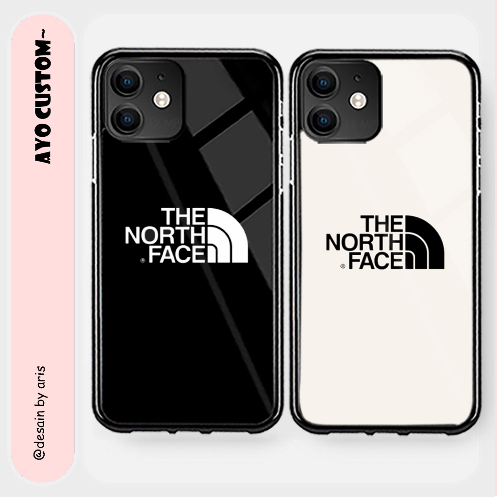 CASE COUPLE THE NORTH FACE HARDCASE 2D GLOSSY READY FOR ALL TYPE HANDPHONE