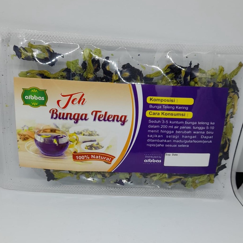 

Teh Bunga Telang Kering, 100% Organik, Herbal, Sehat dan Murah