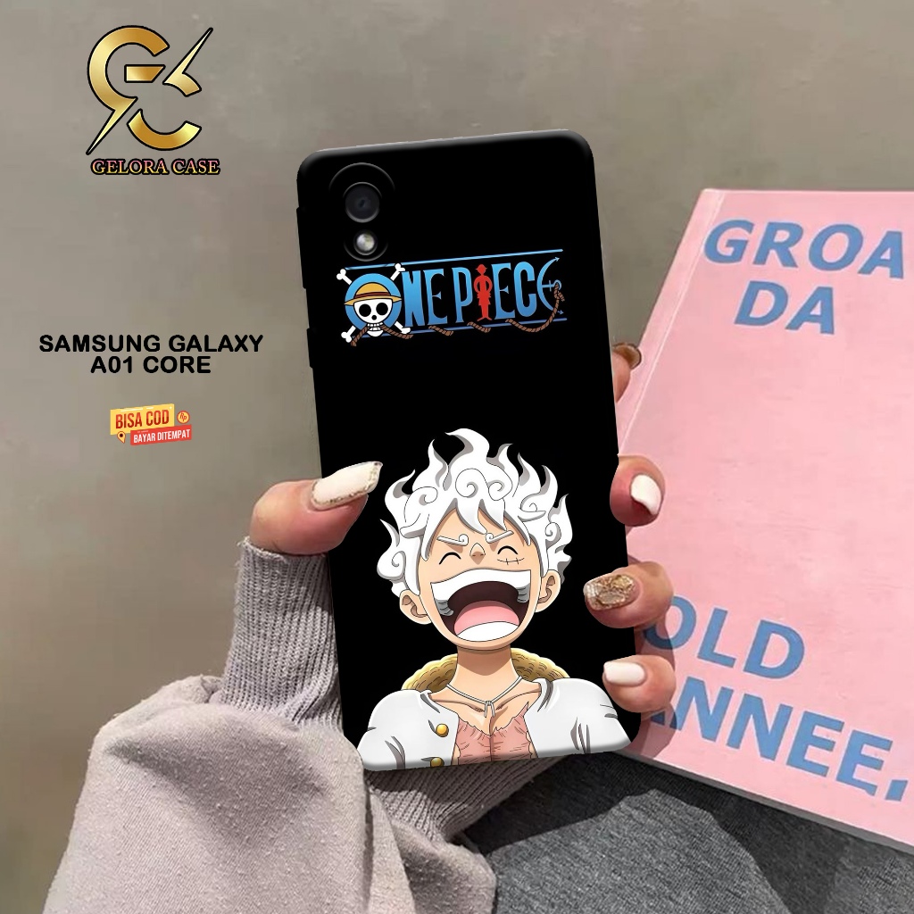 softcase Samsung Galaxy A01 Core - geloracase - Casing Samsung A01 Core - Motif case anime - Samsung