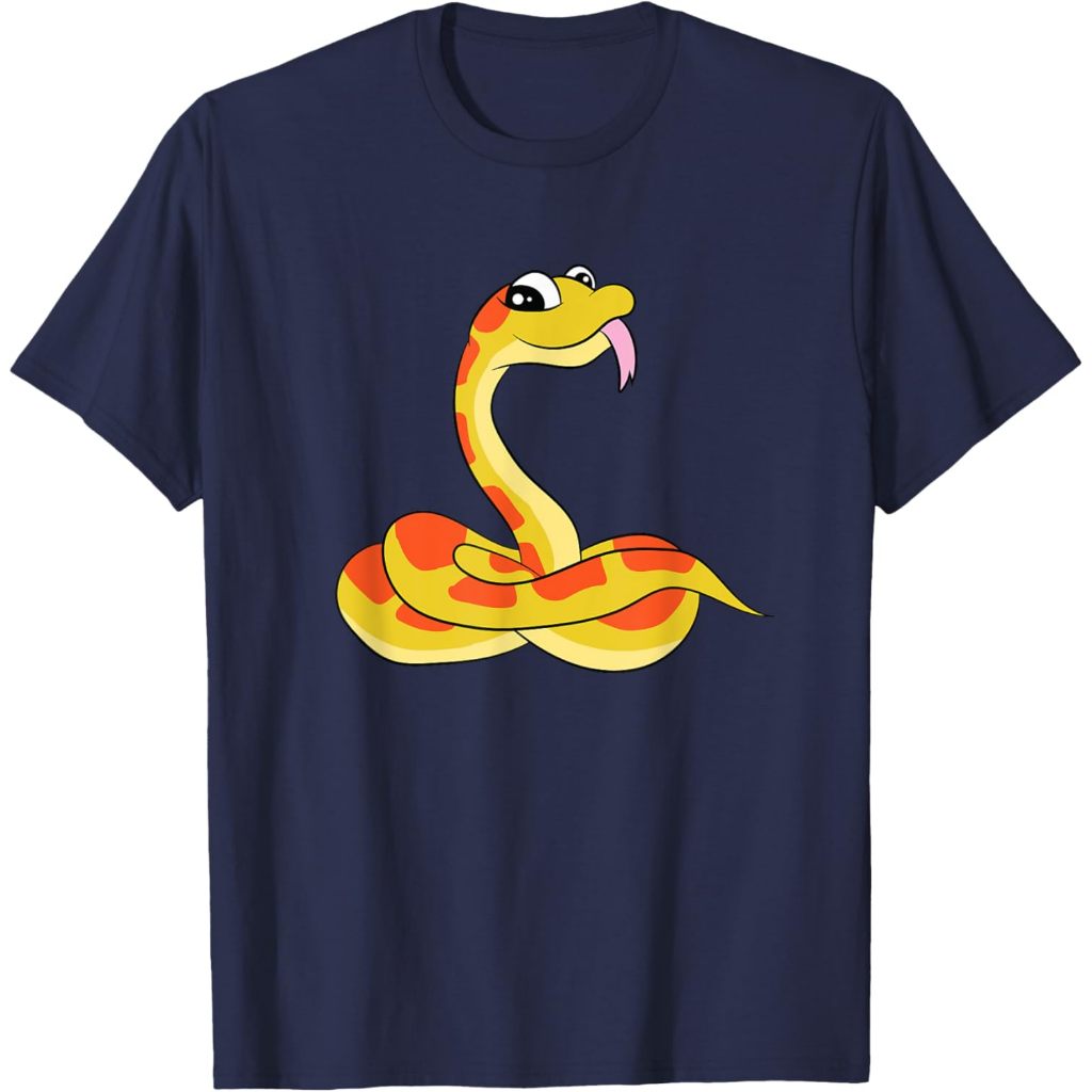 Kaos Anak Corn Snake Kids Reptiles Cute Corn Snake T-Shirt Pakaian Fashion Baju Atasan Anak Laki Per