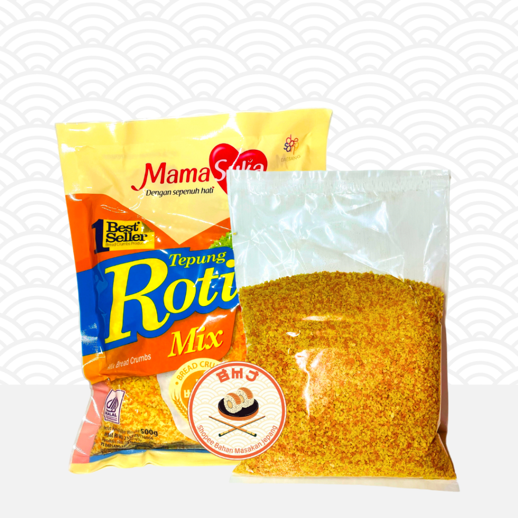 

Tepung Roti Orange 500gr | Bread Crumb Panko Lokal | Tepung Panir Rempah Kasar