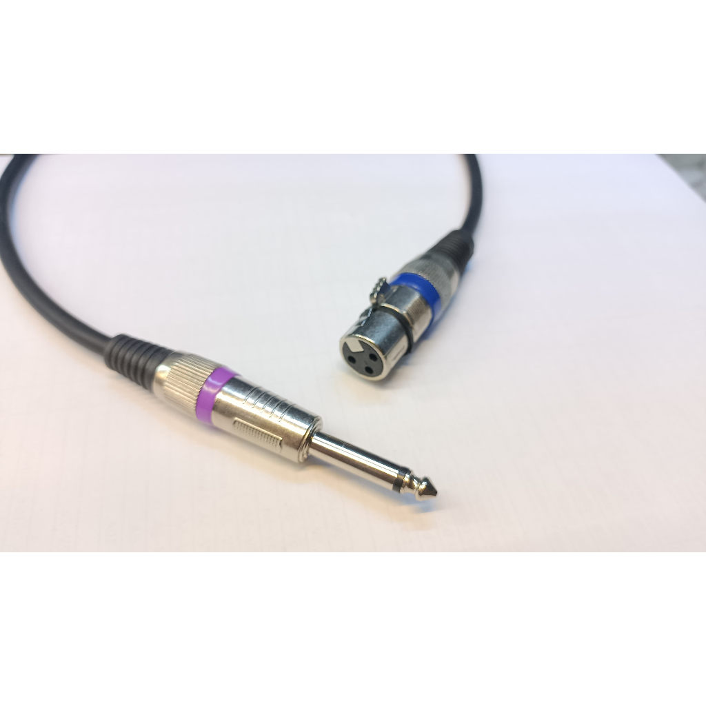 kabel mic akai to xlr 15 meter canare original