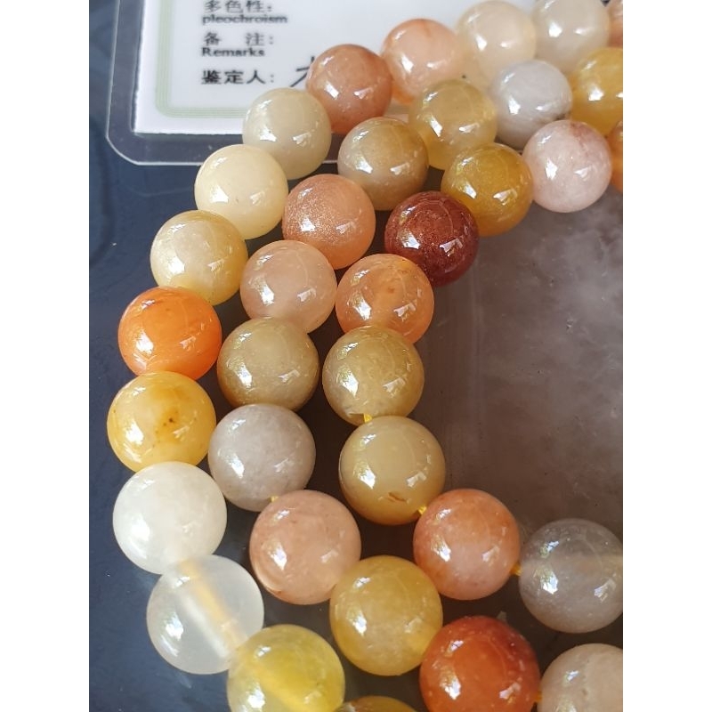 #8285 - Certified China Silk Giok 8mm Bead Kalung Necklace Jade Jewelry Gift Asli Fashion Natural Ja