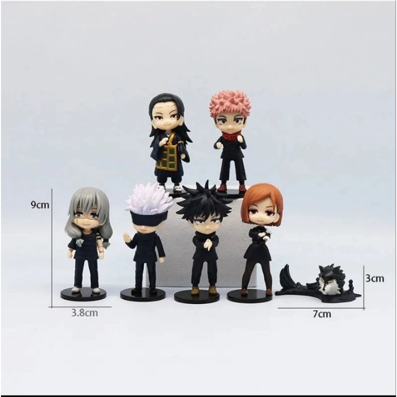 Jujutsu Kaisen Set 7 pcs Action Figure