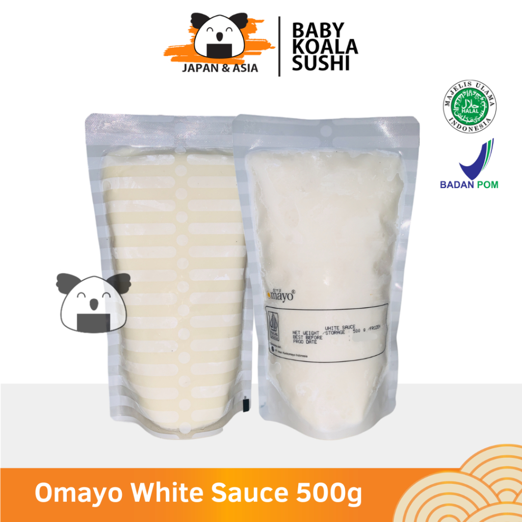 

OMAYO White Sauce 500 g Halal | Saus Pasta Putih Frozen