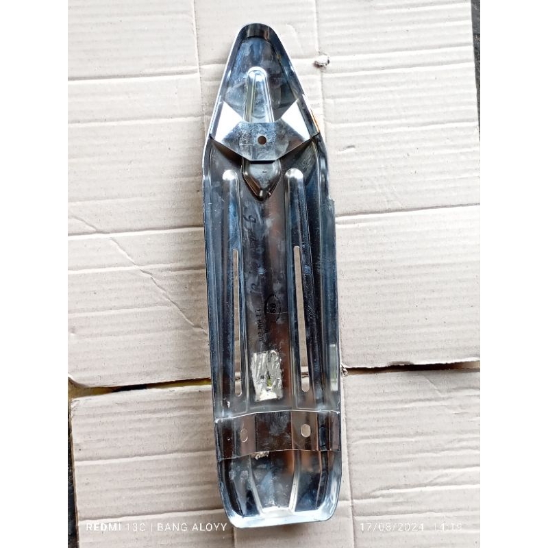 cover tameng kenalpot yamaha Jupiter mx new original second