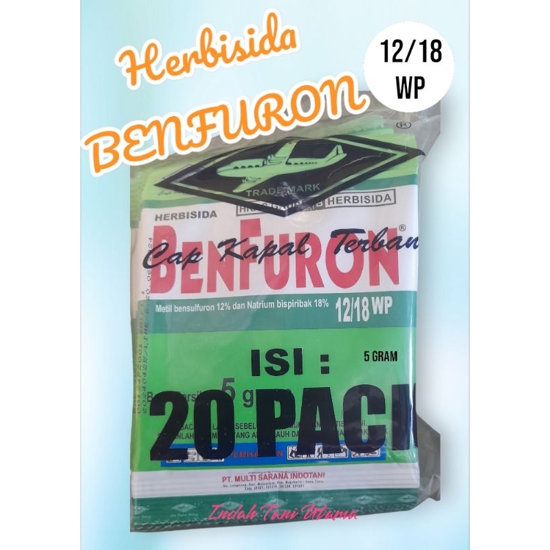 Herbisida BENFURON 5 GRAM | BENFURON 12/18 WP