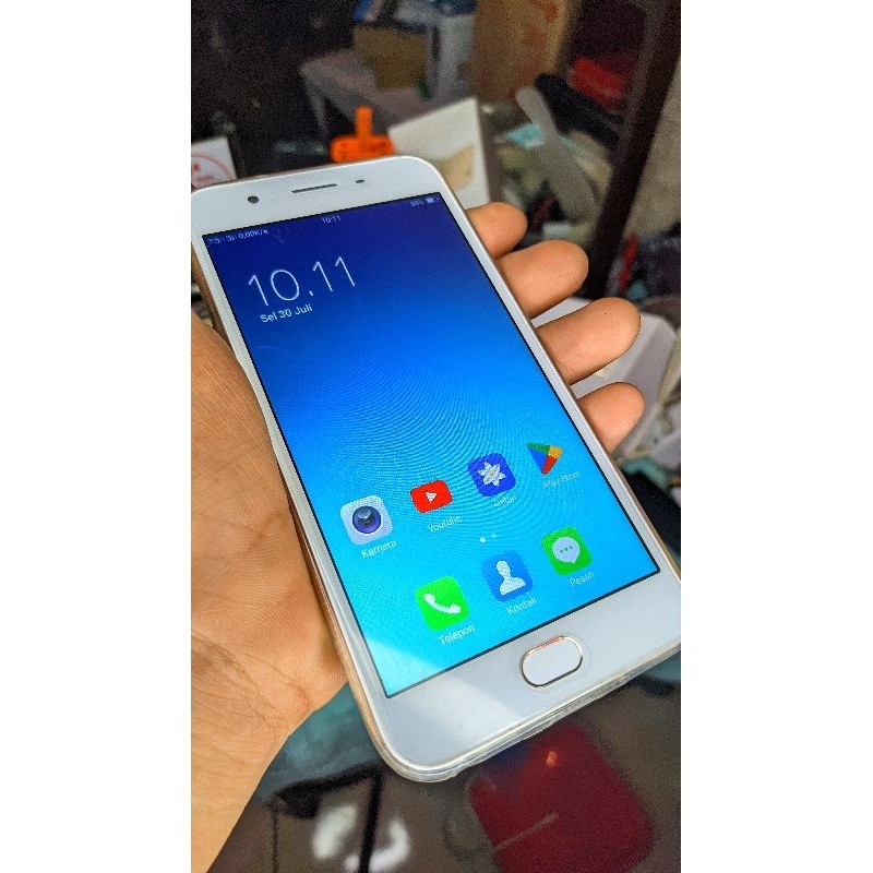 OPPO f1s ram 3/32Gb Like New (Second) fullset