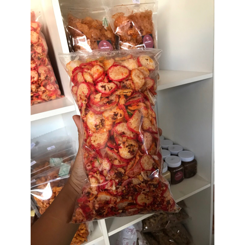 

kerupuk seblak kriuk enakk 250gr