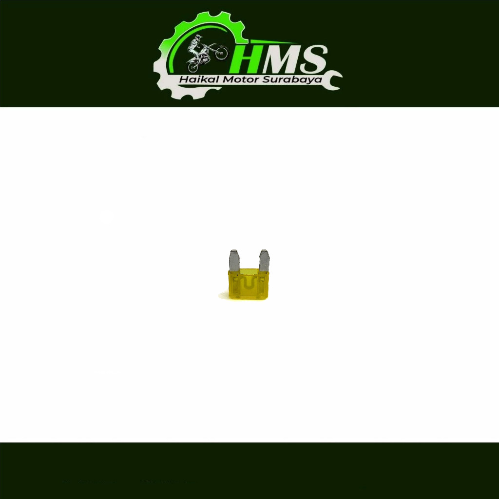 Sekering Shogun 125 Mini 20A (Warna Kuning) - Fuse DX Micro Fuse Mikro Sekring Tusuk Tancap Kotak