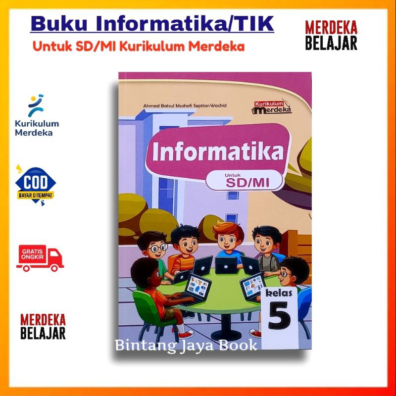 Buku Informatika SD Kelas 5 -  Buku Siswa TIK SD/MI Kelas 5